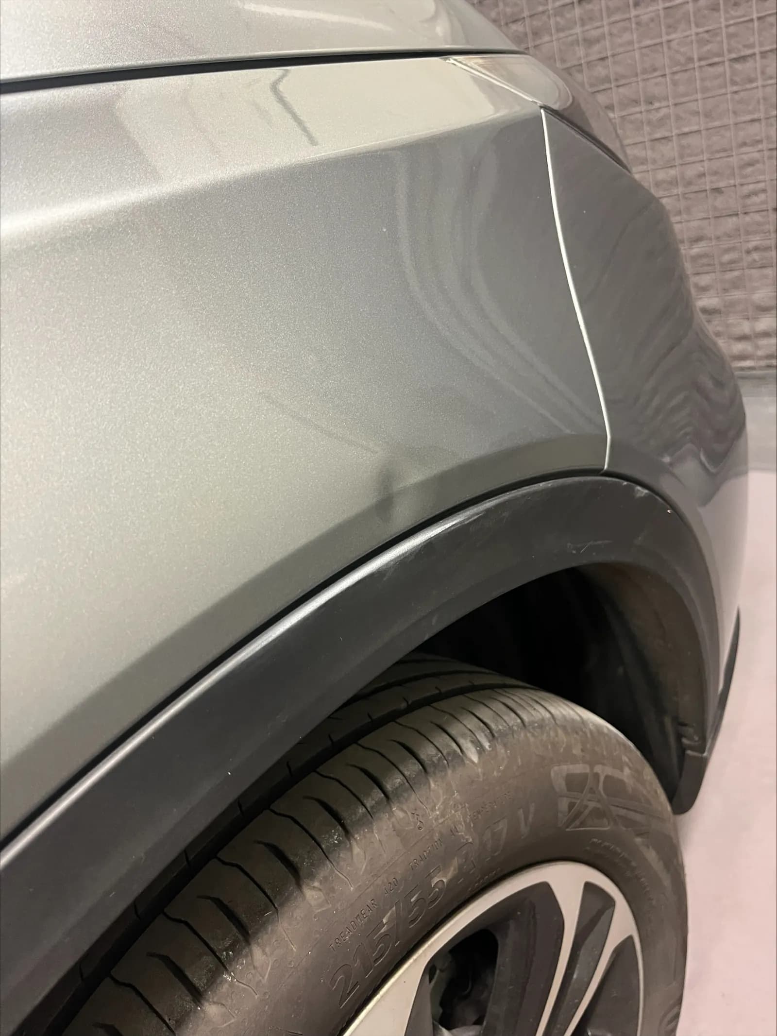 Suzuki Vitara front wing after Paintless Dent Removal